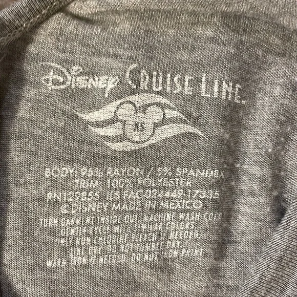 SOLD! Disney CruiseLine Tee w/soft edge - Picture 3 of 4